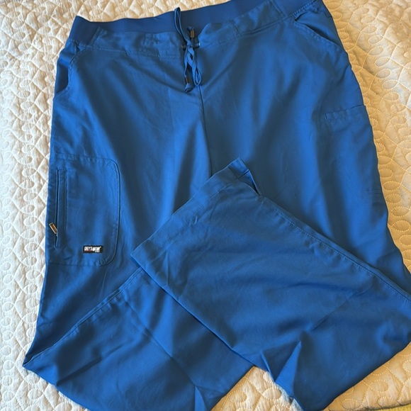 Grey’s Anatomy by Barco Royal Blue Cargo Scrub Pants. Sz L - Picture 9 of 10